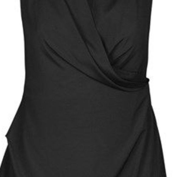 City Chic Elegant Black Asymmetrical Dress - Picture 13 of 16